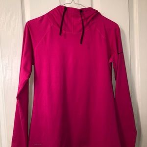 Pink nike hoodie